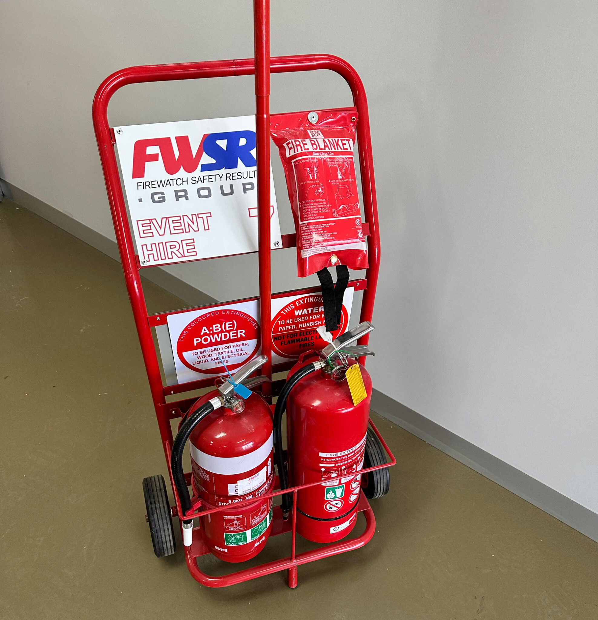 Portable Fire Equipment Hire - FWSR Group